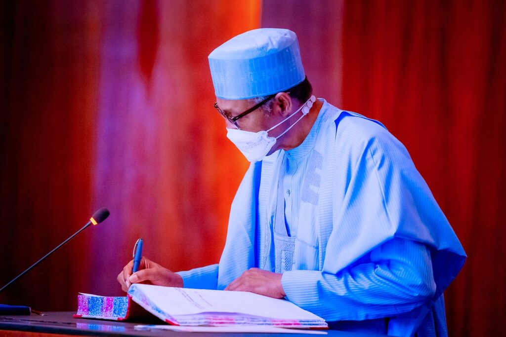 UPDATED: Buhari signs health insurance bill into law