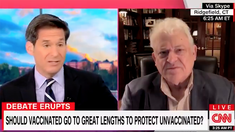 Video: CNN Medical Ethics ‘Expert’ Calls For Denying Health Insurance To Unvaccinated ‘Jerks’